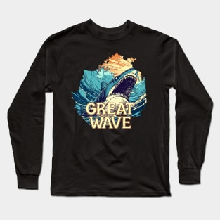 great wave Long Sleeve T-Shirt